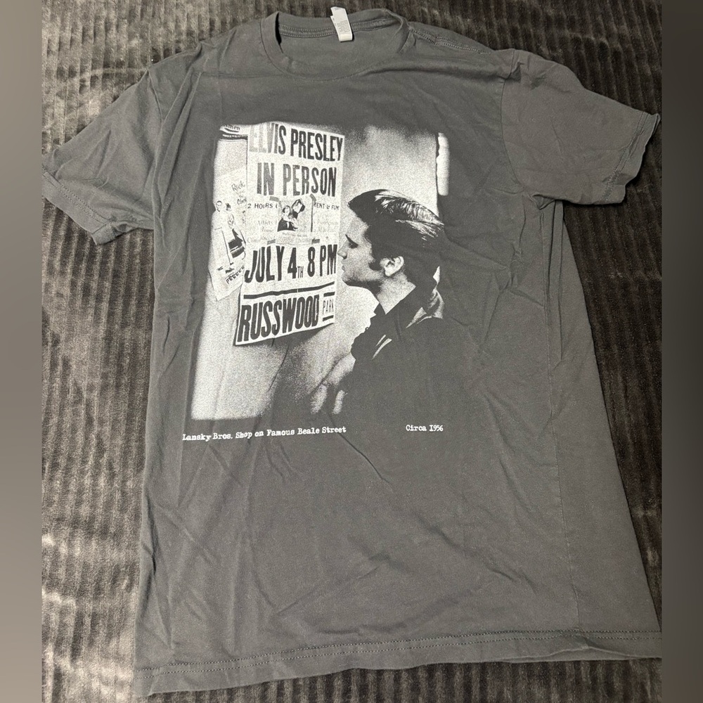 Elvis Presley Lansky Bros t shirt